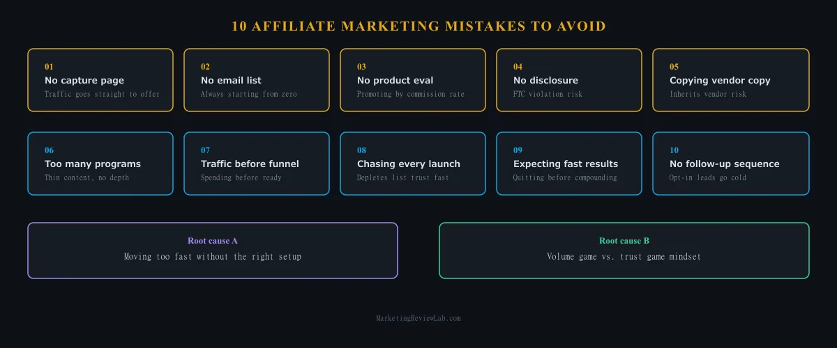 10 mistakes overview card